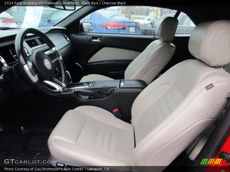 Race Red / Charcoal Black 2014 Ford Mustang V6 Premium Convertible