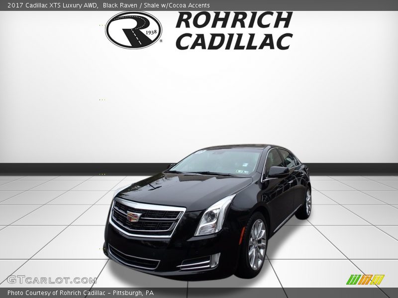 Black Raven / Shale w/Cocoa Accents 2017 Cadillac XTS Luxury AWD