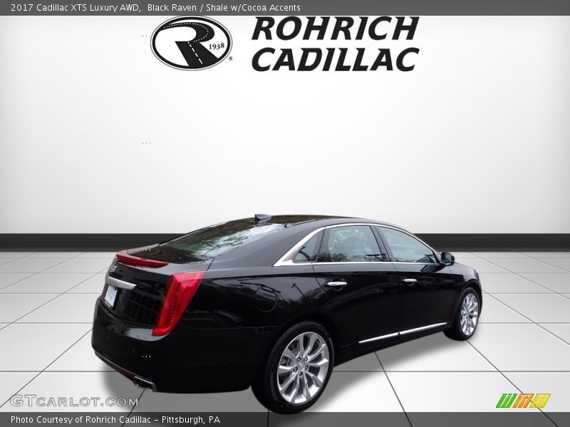 Black Raven / Shale w/Cocoa Accents 2017 Cadillac XTS Luxury AWD