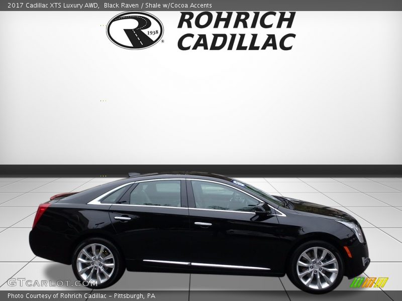 Black Raven / Shale w/Cocoa Accents 2017 Cadillac XTS Luxury AWD
