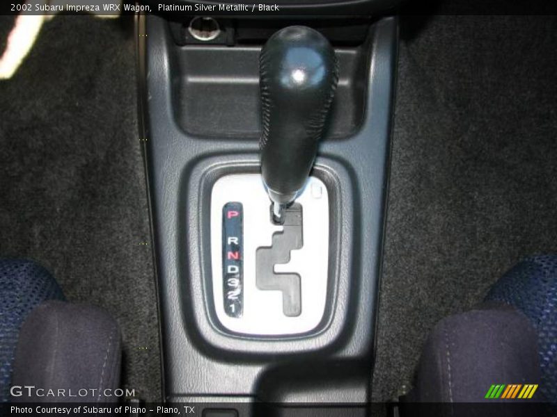 Platinum Silver Metallic / Black 2002 Subaru Impreza WRX Wagon