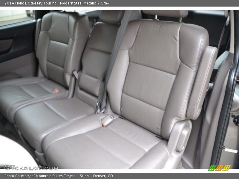 Modern Steel Metallic / Gray 2014 Honda Odyssey Touring