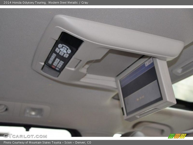 Modern Steel Metallic / Gray 2014 Honda Odyssey Touring