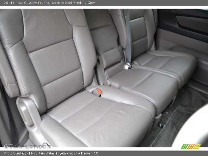 Modern Steel Metallic / Gray 2014 Honda Odyssey Touring