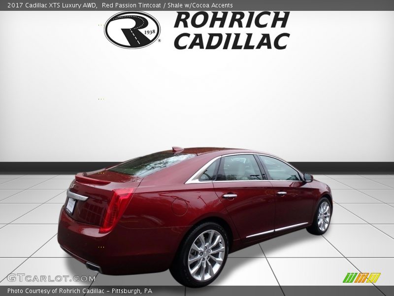 Red Passion Tintcoat / Shale w/Cocoa Accents 2017 Cadillac XTS Luxury AWD