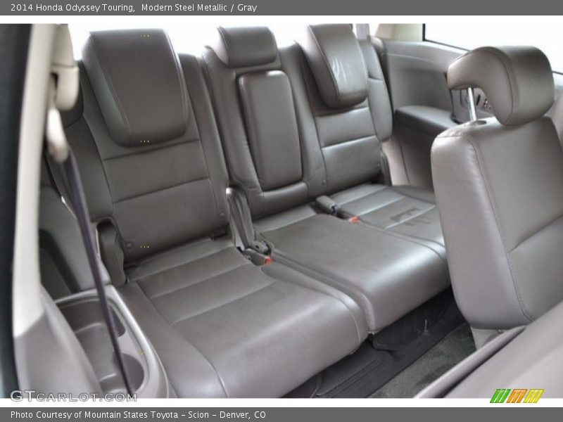 Modern Steel Metallic / Gray 2014 Honda Odyssey Touring