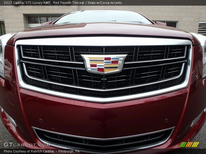 Red Passion Tintcoat / Shale w/Cocoa Accents 2017 Cadillac XTS Luxury AWD