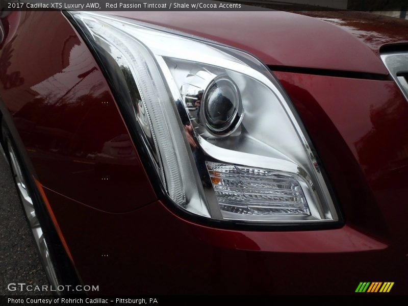 Red Passion Tintcoat / Shale w/Cocoa Accents 2017 Cadillac XTS Luxury AWD
