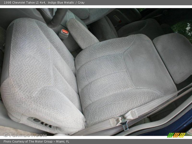 Indigo Blue Metallic / Gray 1998 Chevrolet Tahoe LS 4x4