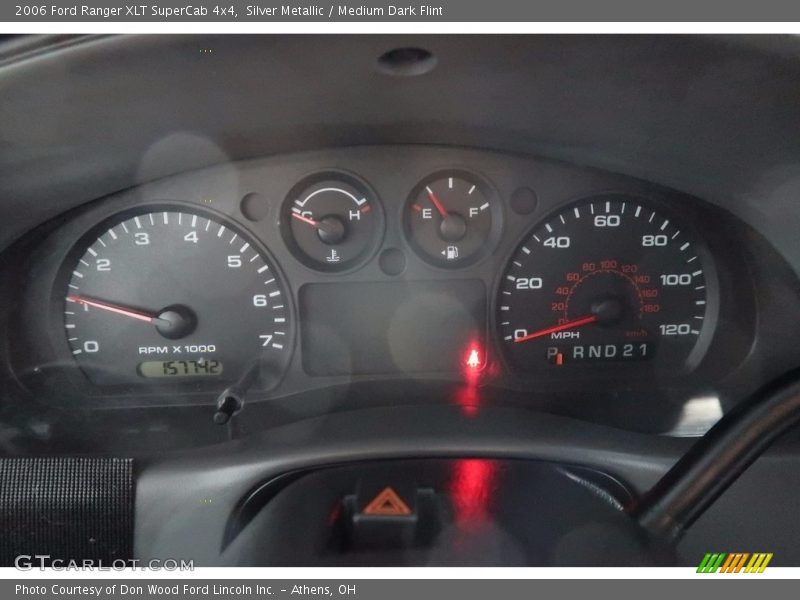 Silver Metallic / Medium Dark Flint 2006 Ford Ranger XLT SuperCab 4x4