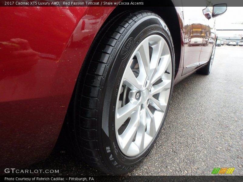 Red Passion Tintcoat / Shale w/Cocoa Accents 2017 Cadillac XTS Luxury AWD