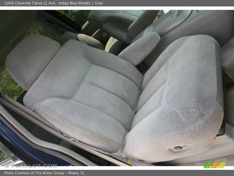 Indigo Blue Metallic / Gray 1998 Chevrolet Tahoe LS 4x4