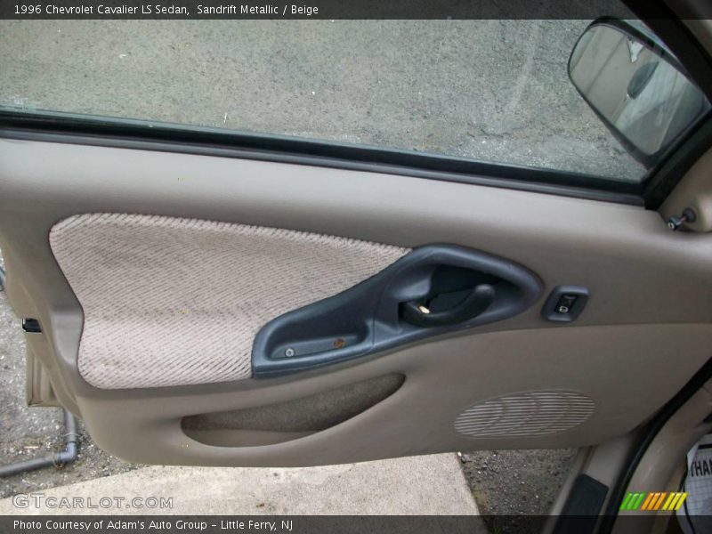 Sandrift Metallic / Beige 1996 Chevrolet Cavalier LS Sedan