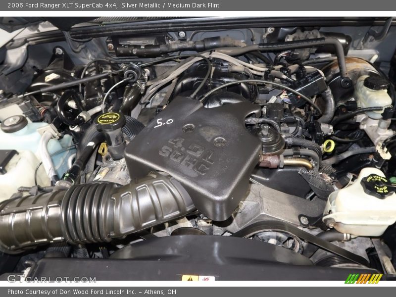 Silver Metallic / Medium Dark Flint 2006 Ford Ranger XLT SuperCab 4x4