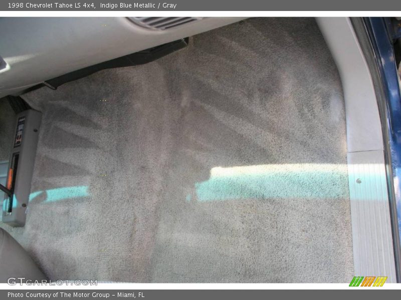 Indigo Blue Metallic / Gray 1998 Chevrolet Tahoe LS 4x4