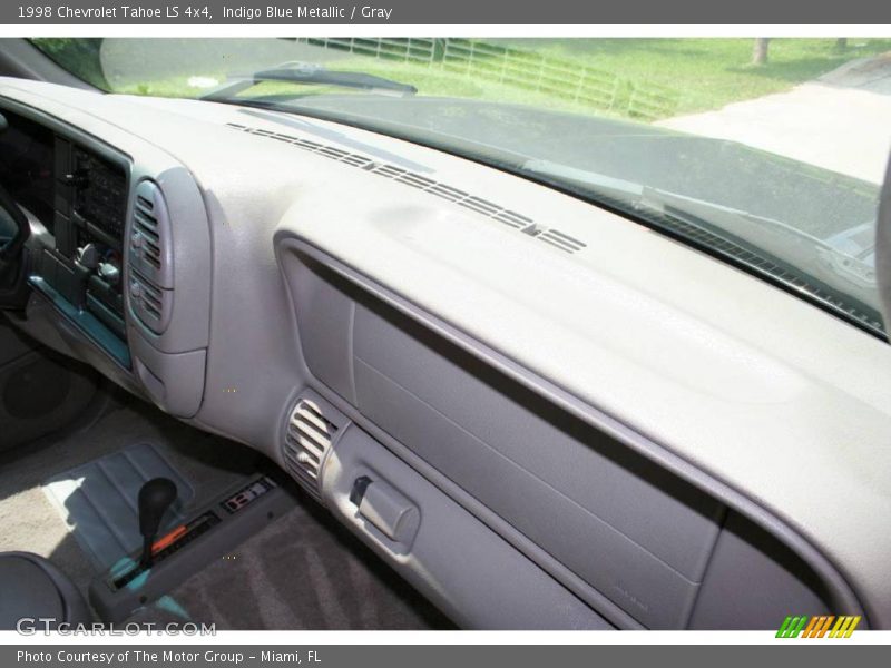 Indigo Blue Metallic / Gray 1998 Chevrolet Tahoe LS 4x4