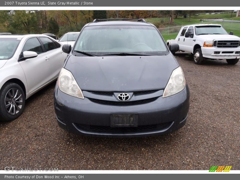 Slate Gray Metallic / Stone 2007 Toyota Sienna LE