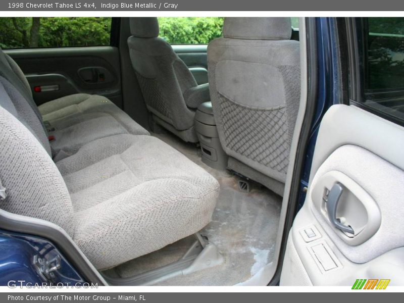 Indigo Blue Metallic / Gray 1998 Chevrolet Tahoe LS 4x4
