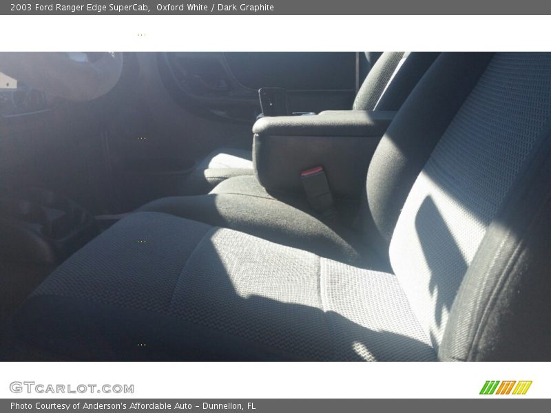 Oxford White / Dark Graphite 2003 Ford Ranger Edge SuperCab