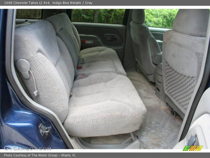 Indigo Blue Metallic / Gray 1998 Chevrolet Tahoe LS 4x4