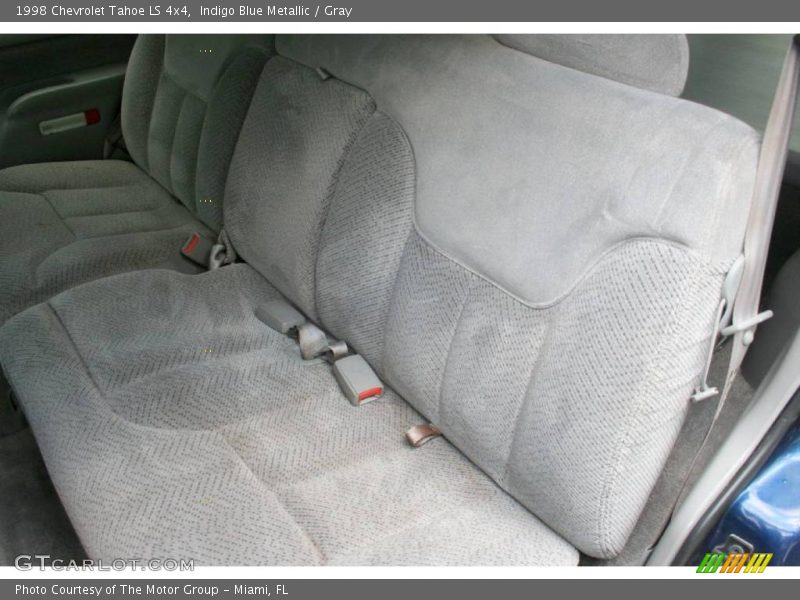 Indigo Blue Metallic / Gray 1998 Chevrolet Tahoe LS 4x4