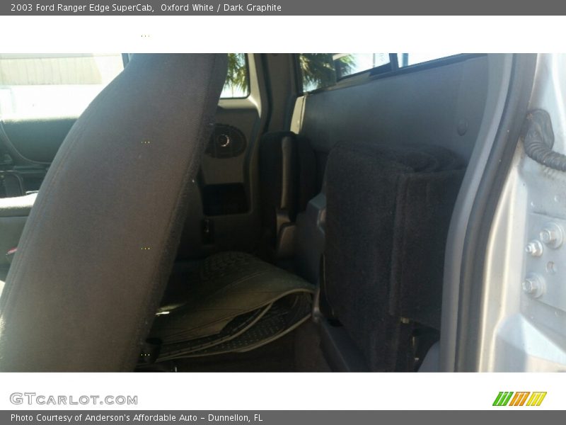 Oxford White / Dark Graphite 2003 Ford Ranger Edge SuperCab