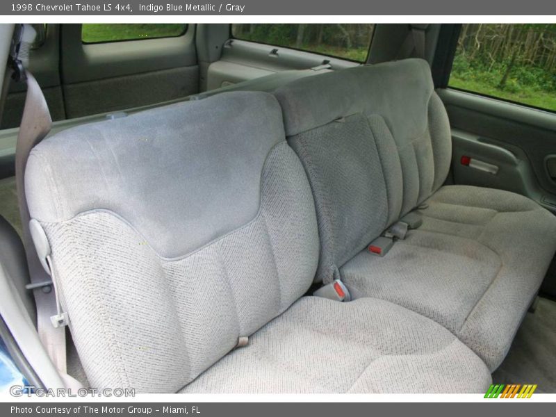 Indigo Blue Metallic / Gray 1998 Chevrolet Tahoe LS 4x4