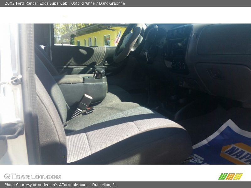 Oxford White / Dark Graphite 2003 Ford Ranger Edge SuperCab