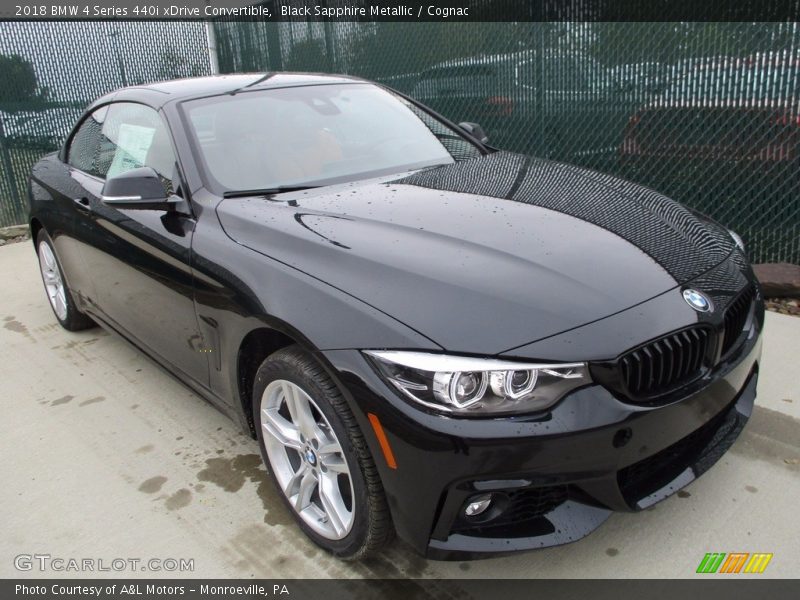  2018 4 Series 440i xDrive Convertible Black Sapphire Metallic