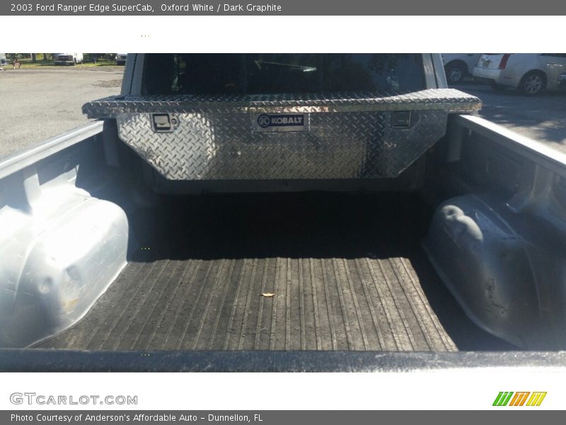 Oxford White / Dark Graphite 2003 Ford Ranger Edge SuperCab