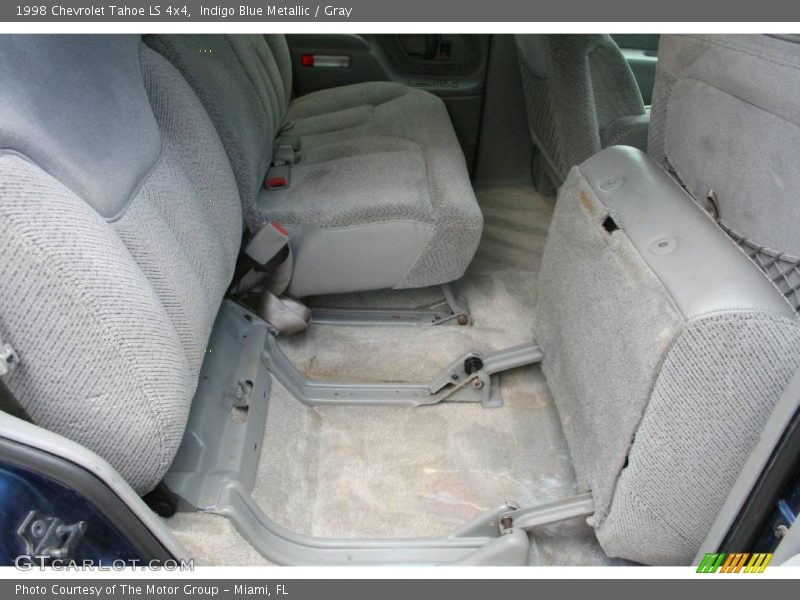 Indigo Blue Metallic / Gray 1998 Chevrolet Tahoe LS 4x4