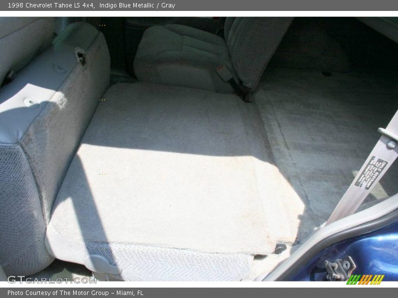 Indigo Blue Metallic / Gray 1998 Chevrolet Tahoe LS 4x4