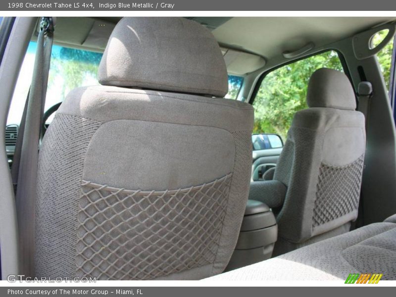 Indigo Blue Metallic / Gray 1998 Chevrolet Tahoe LS 4x4