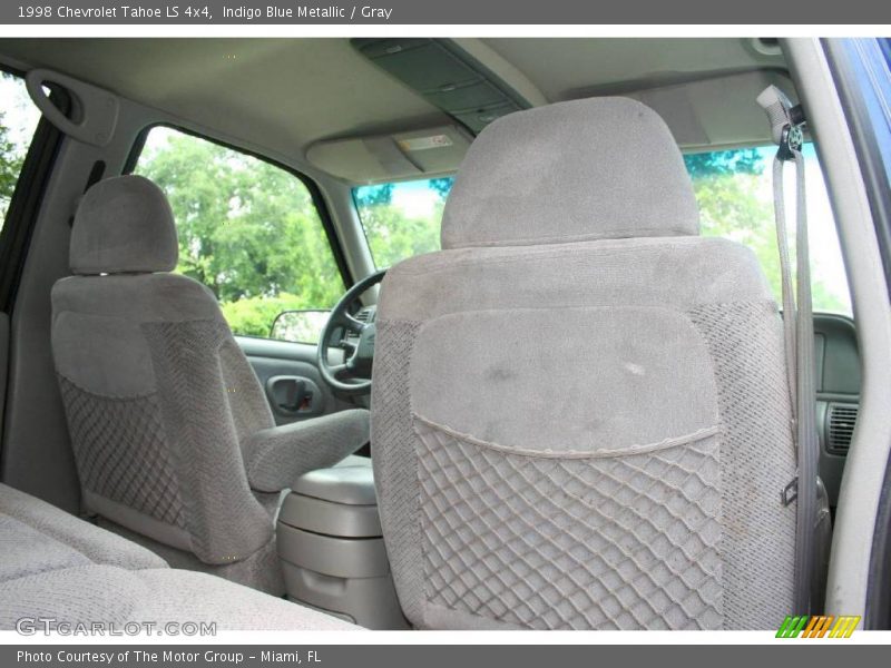 Indigo Blue Metallic / Gray 1998 Chevrolet Tahoe LS 4x4