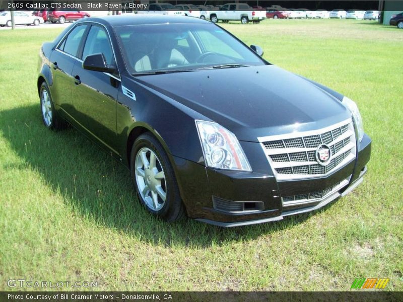 Black Raven / Ebony 2009 Cadillac CTS Sedan