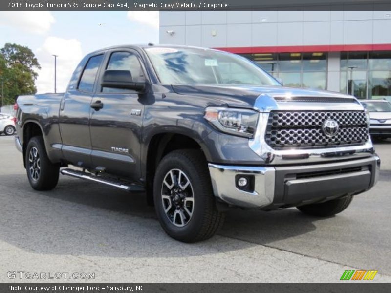 Magnetic Gray Metallic / Graphite 2018 Toyota Tundra SR5 Double Cab 4x4
