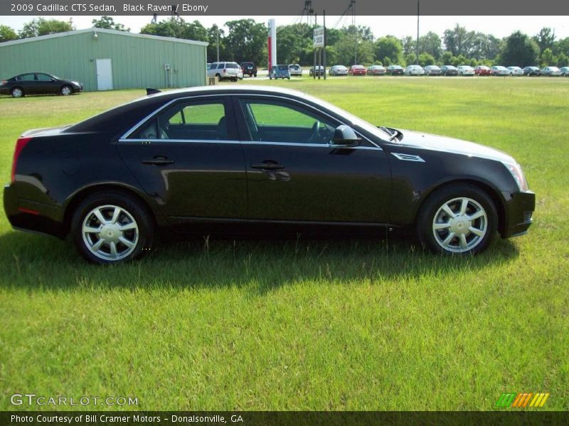 Black Raven / Ebony 2009 Cadillac CTS Sedan