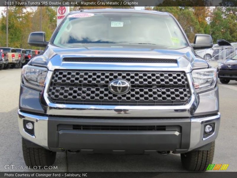 Magnetic Gray Metallic / Graphite 2018 Toyota Tundra SR5 Double Cab 4x4