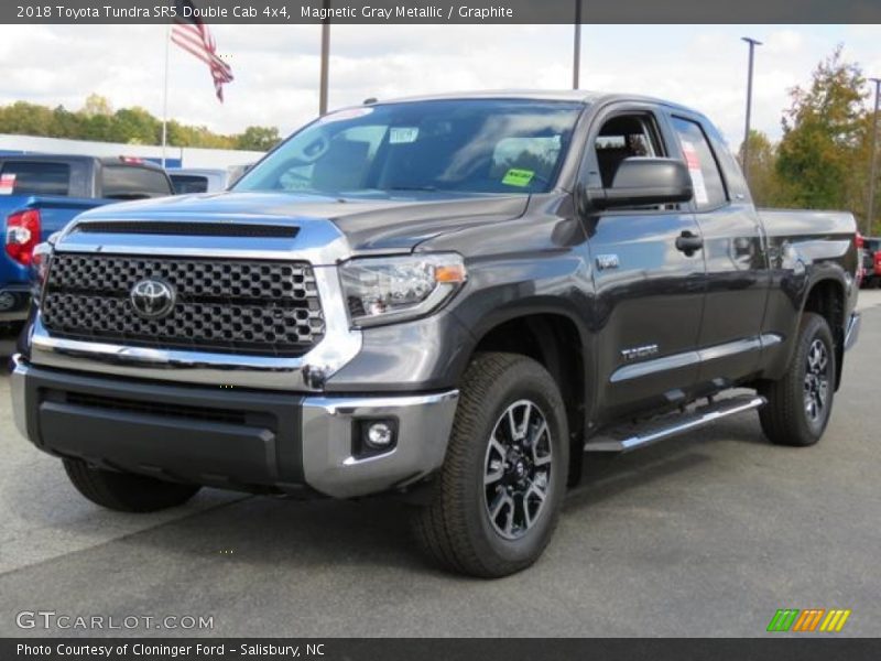 Magnetic Gray Metallic / Graphite 2018 Toyota Tundra SR5 Double Cab 4x4