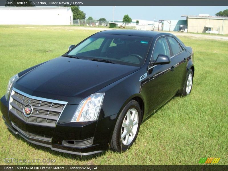 Black Raven / Ebony 2009 Cadillac CTS Sedan