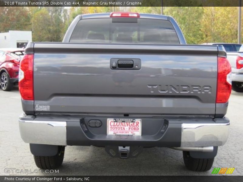 Magnetic Gray Metallic / Graphite 2018 Toyota Tundra SR5 Double Cab 4x4