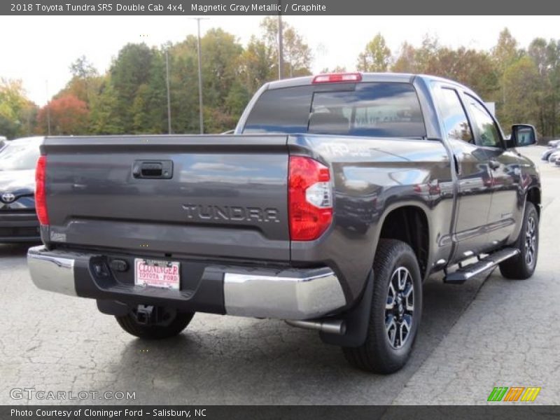 Magnetic Gray Metallic / Graphite 2018 Toyota Tundra SR5 Double Cab 4x4