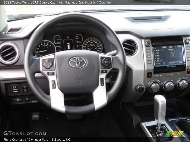 Magnetic Gray Metallic / Graphite 2018 Toyota Tundra SR5 Double Cab 4x4
