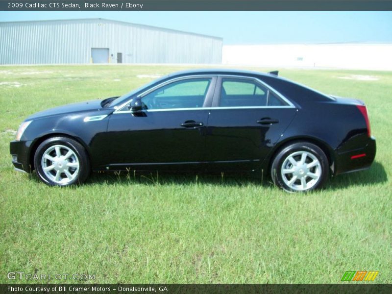 Black Raven / Ebony 2009 Cadillac CTS Sedan