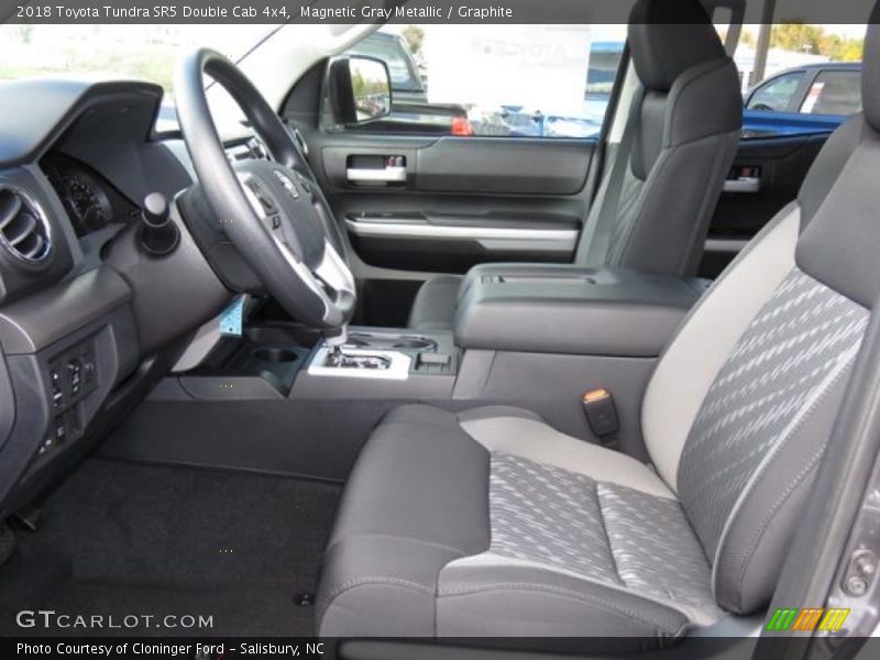 Magnetic Gray Metallic / Graphite 2018 Toyota Tundra SR5 Double Cab 4x4