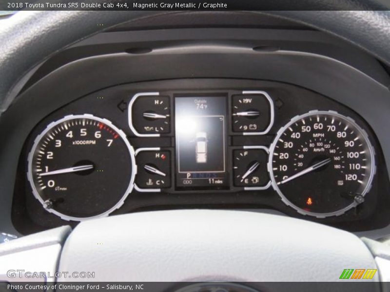 Magnetic Gray Metallic / Graphite 2018 Toyota Tundra SR5 Double Cab 4x4