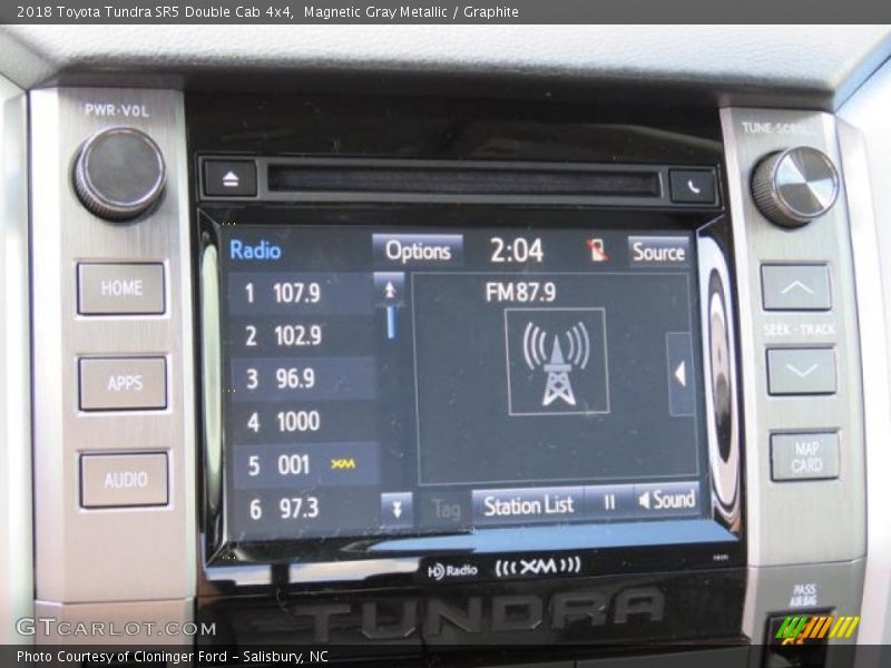 Magnetic Gray Metallic / Graphite 2018 Toyota Tundra SR5 Double Cab 4x4