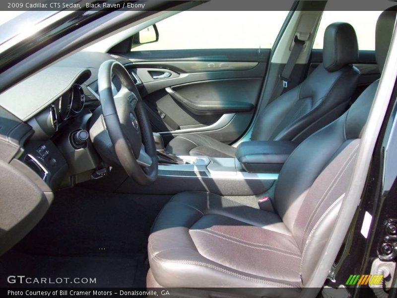 Black Raven / Ebony 2009 Cadillac CTS Sedan