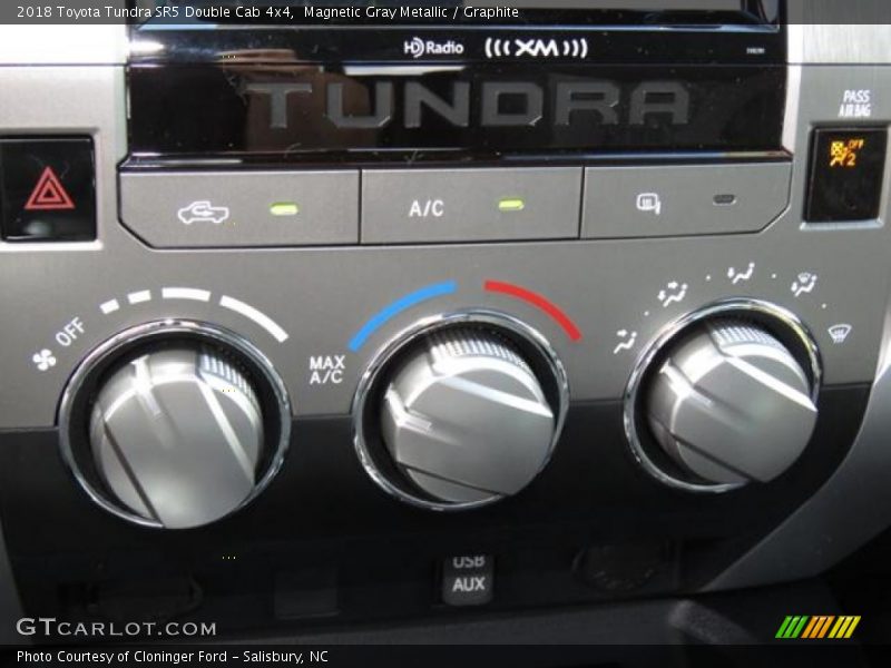 Magnetic Gray Metallic / Graphite 2018 Toyota Tundra SR5 Double Cab 4x4