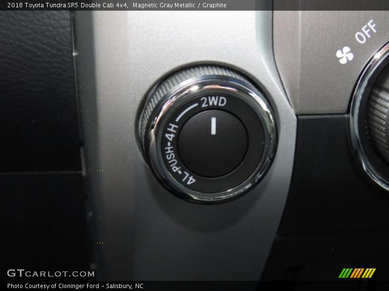 Magnetic Gray Metallic / Graphite 2018 Toyota Tundra SR5 Double Cab 4x4